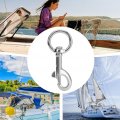 4pcs Swivel Eye Bolt Snap Hook 316 Stainless Steel Trigger Marine Grade Scuba Diving Clip For Ship 5 