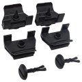 8 Piece Car Plastic Fastener Front Fender Bumper Cover Clip Kit For Toyota And Lexus 7mm 6 5mm Fit Hole Size 