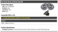 Marketplace Auto Parts Rear Brake Drum And Shoe Kit Compatible With 2000-2008 Ford Focus