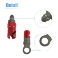 An3 3an Car Motorcycle Quick Release Disconnect Dry Break Coupling Fitting Connector For Brake Hose Red Universal