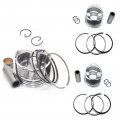 3 Pcs D722 Piston Kit Std 67mm For Kubota Bx1860 Gl9000 F1900e Zd18f K008 J106 J108 J310 