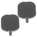 2pcs Black Center Console Nut Cover Retaining Plug Replacement For Corvette C5 1997-2004 10247710 