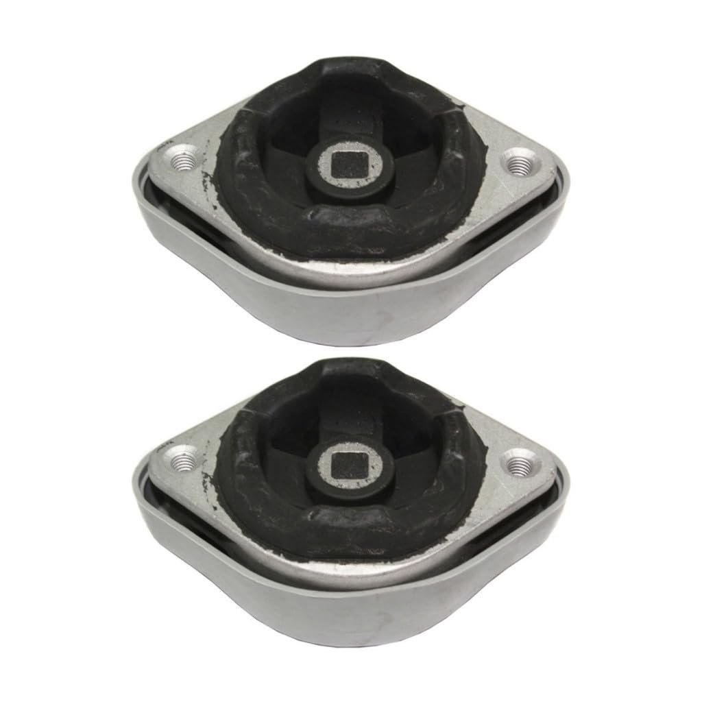 Transmission Mounts For Audi S4 2000 2001 2002 Driver And Passenger Side Pair Front Center Metal Rubber