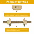 Uxcell Countertop Connector 5 16 X 3-1 2 Desktop Fastener Furniture Connecting Kit Used To Connect Table Top Bed Butcher Block