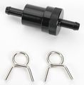 Emgo 14-34432 Black 5 16 Aluminum Cnc Fuel Filter 