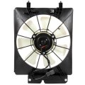 Cooling Fan Assembly Fit 7 Inch Universal Slim Radiator Push Pull Electric 12v Mount Kit Plastic Black 