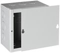 Bud Industries Jb-3955 Steel Nema 1 Sheet Metal Junction Box With Lift-off Screw Cover 6 Width X Height 4 Depth Gray Finish 