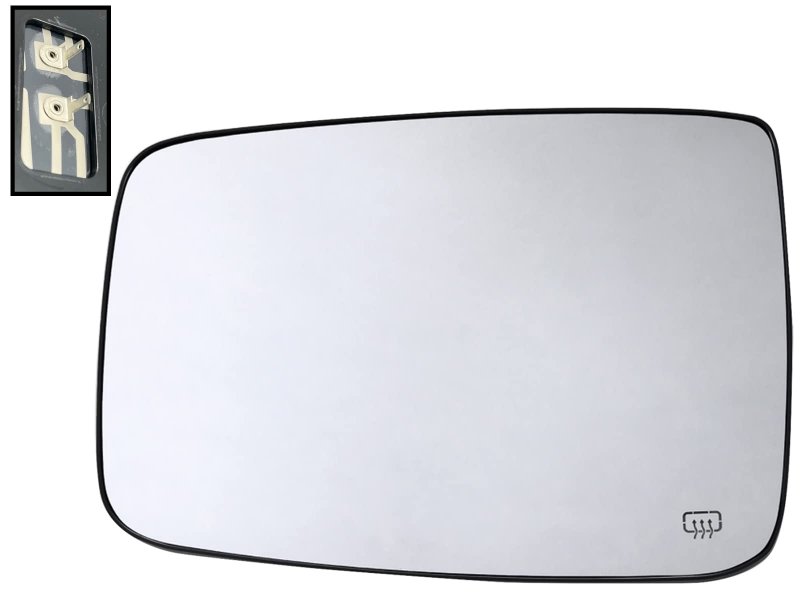 Apa Replacement Power Heated Mirror Glass With Base For 2010-2021 Ram 1500 2010-2018 2500 Driver Left Side 68050299aa Ch1324117