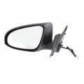 Driver Side Door Mirror For Toyota Yaris 2015 2016 2017 2018 Power Glass Manual Folding Paintable Replacement To1320322 And 