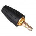 Fansipro 3000psi 1 4inch High Pressure Washer Rotating Turbo Nozzle Quick Connect 2 5 Mm Black 