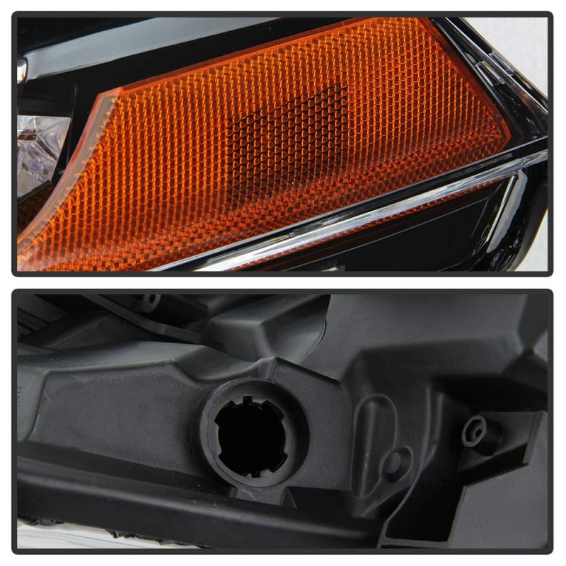 For 2017-2019 Toyota Corolla L Le Model Driver Side Black Housing Oe-style Single Projector Beam Headlight Headlamp Assembly