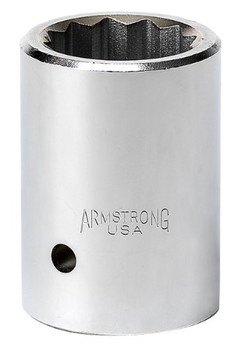 1/2-Inch Drive SAE Deep Socket 6 Point Armstrong 12-232 1-Inch