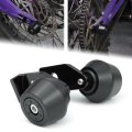 Rear Axle Sliders For Surron Light Bee X Electric Dirt Bike Anodized Aluminum Bracket And Pom To Protect Frame Engine Afs172 