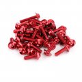 Topteng 158pcs Motorcycle Windshield Fairing Bolts Kit Fastener Clips Screws Windscreen Bodywork For Universal