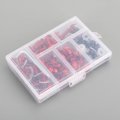 Topteng 158pcs Motorcycle Windshield Fairing Bolts Kit Fastener Clips Screws Windscreen Bodywork For Universal