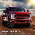 G-plus Front Bumper Lower Deflector Valance Panel Compatible With Ford F250 F350 F450 F550 Super Duty Tremor Package Only