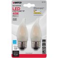 Led Ca10 E26 Ww 40w 2pk