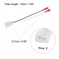 X Autohaux 4pcs 72-9300 Car Speaker Connector Harness Adapter For Nissan Sentra 1987-1990