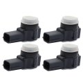 4pcs White Pdc Parking Sensors 23428268 52050134 23130107 For Cadillac Gmc Chevy Silverado Buick Encore Lacrosse 