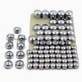 Httmt Mt247-002-cd Chrome Bolts Toppers Caps Compatible With 1996-2006 H-d Road King Twin Cam Flh Model