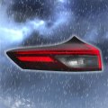 Driver Side Outer Tail Light Assembly For Rogue 2021 2022 2023 Red And Clear Brake Lamp Replacement 26555-6rr0a Ni2804122 
