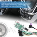 X Autohaux Add An Amp Amplifier Adapter Interface To Factory Radio System For Ford Edge Focus Fusion Explorer Plug And Play