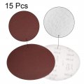Uxcell 8 Hook And Loop Sanding Discs 150 Grit Aluminum Oxide Sandpaper For Random Orbit Sander Wood Metal Dry Polishing 15pcs