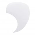 Wakauto 2 Pieces Guitar Pickguard Pick Protectors Shield Modern Ukulele Anti-scratch Pet Material Dress White