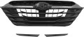 Front Grille With Gray Molding Trims For 2023 2024 2025 Subaru Legacy Camera Replaces Goncgc847 Black Abs Honeycomb Mesh 