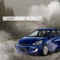 Bumper Fog Light Assembly For Hyundai Accent 2012 2013 2014 2015 2016 2017 Halogen Lens Color Clear 922011r010 922021r000