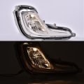 Bumper Fog Light Assembly For Hyundai Accent 2012 2013 2014 2015 2016 2017 Halogen Lens Color Clear 922011r010 922021r000