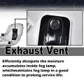 Bumper Fog Light For Hyundai Accent 2012 2013 2014 2015 2016 2017 922011r010 922021r000 Hy2592139 Hy2593139