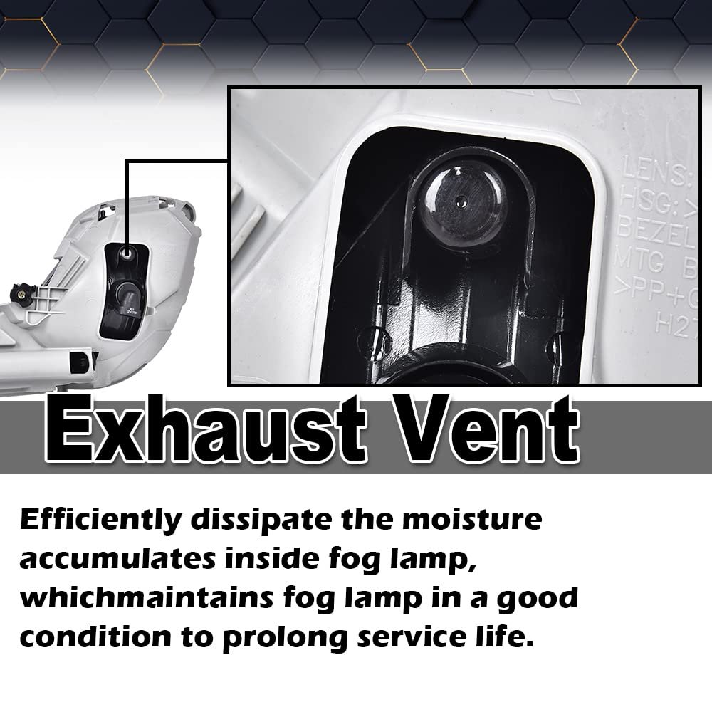 Bumper Fog Light For Hyundai Accent 2012 2013 2014 2015 2016 2017 922011r010 922021r000 Hy2592139 Hy2593139