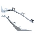 2pcs Front Driver And Passenger Side Chrome Grille Molding Trim For 3 Sport 2014 2015 2016 