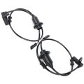 2pcs Abs Wheel Speed Sensor Left Rear Fit For 2002 Mercedes-benz Cl200 Als412