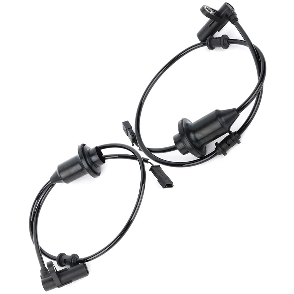 2pcs Abs Wheel Speed Sensor Left Rear Fit For 2002 Mercedes-benz Cl200 Als412