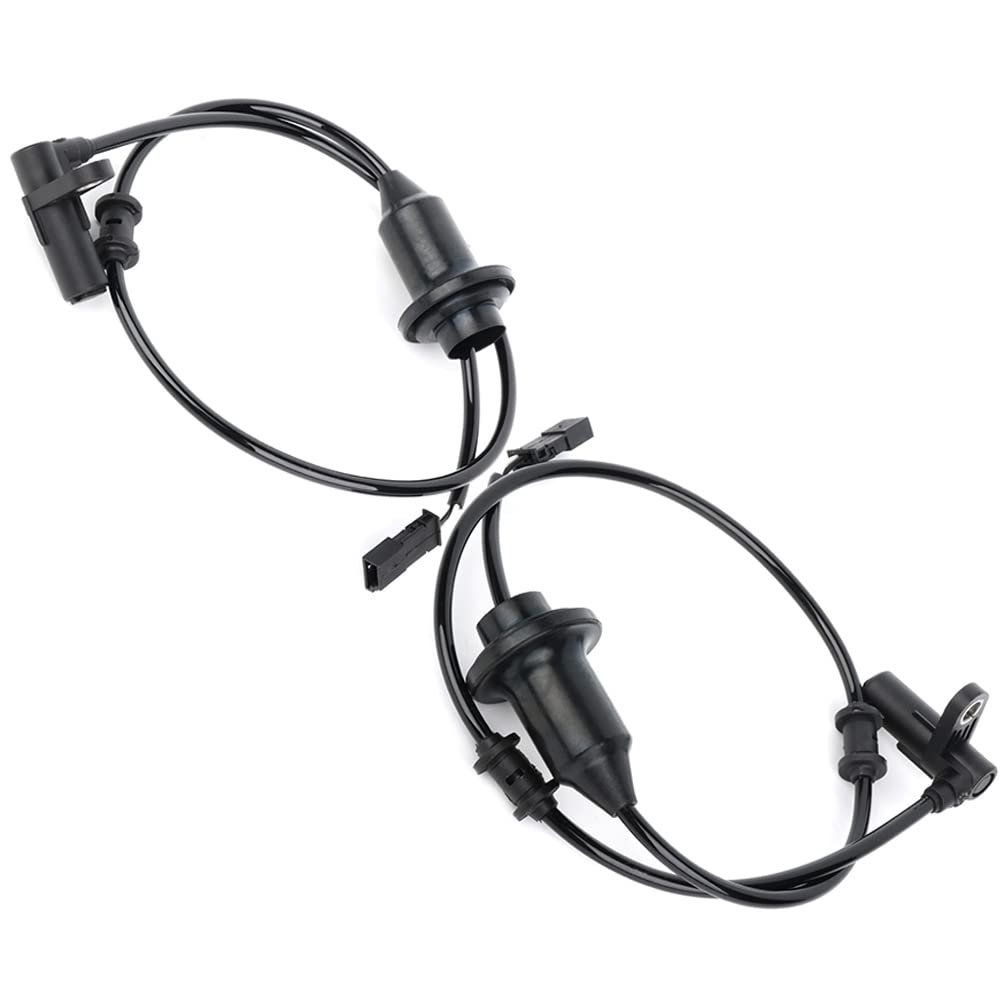 2pcs Abs Wheel Speed Sensor Left Rear Fit For 2002 Mercedes-benz Cl200 Als412