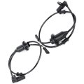 2pcs Abs Wheel Speed Sensor Left Rear Fit For 2002 Mercedes-benz Cl200 Als412 