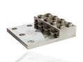 Dual Rated Heavy Duty Transformer Lug 800 Mcm 300 Wire Range 0 563 Mouting Hole 1 2 Hex Size 5 487 Width 875 Height 6 188 