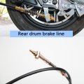 Minho High-carbon Steel Motorcycle Rear Brake Cables 215mm 84 6 Fit For Chinese Gy6 50cc 125cc 150cc Scooter Moped