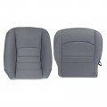 Secosautoparts Driver And Passenger Side Bottom Top Lean Back Replacement Seat Cover Gray Cloth Compatible With Dodge Ram 1500