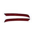 Rear Bumper Reflector Pair For Ford Edge 2019 2020 2021 Driver And Passenger Side Capa Certified Se Sel Titanium St Model 