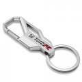 Ipick Image Compatible With Honda Civic Type-r Silver Carabiner-style Snap Hook Metal Key Chain