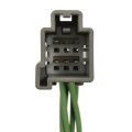Electrical Connector For Lincoln Aviator Navigator 2003 2004 2005 Plastic Square Blade Terminal Replacement 3u2z14s411nbb 