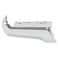 Chrome Rear Left Driver Side Bumper Face Bar Replacement For 2017-2022 F250 F350 Super Duty Fo1102386 Without Parking Aid 
