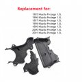 Waltyotur Engine Timing Cover Set Replacement For 1995-2001 Mazda Protege 1 5l Z50110511 B66010521b B66010501e