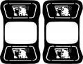 Jeeptails Fallen Comrade Us Flag Tail Lamp Light Covers For Jeep Gladiator Black 