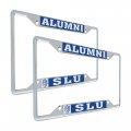 Saint Louis University Metal License Plate Frame For Front Or Back Of Car Officially Licensed Alumni 2-pack 