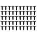 Ihreesy Bumper Shield Retainer Clip 50pcs 7 8mm Hole Plastic Rivet Car Fastener Panel Cover Fender Trunk Clips