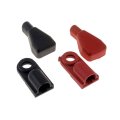 Battery Terminal Guard Assortment For Chevy Silverado 2500 2004 Polyurethane Material Red And Black Replacement 12160209